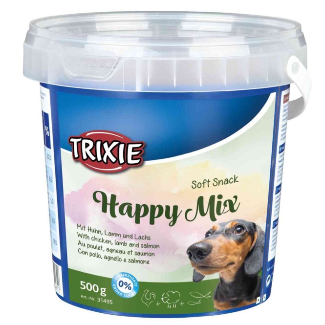 Trixie Soft Snack Happy Mix 500g Eimer