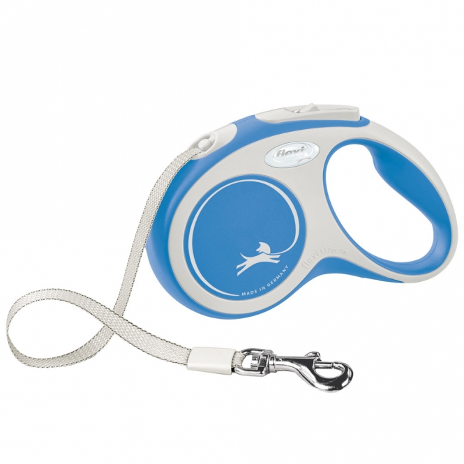 FLEXI Rollleine New COMFORT Gurt - 5m, bis 15kg
