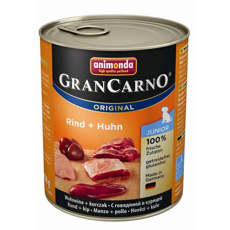 Animonda Dog Dose GranCarno Junior Rind & Huhn 800g