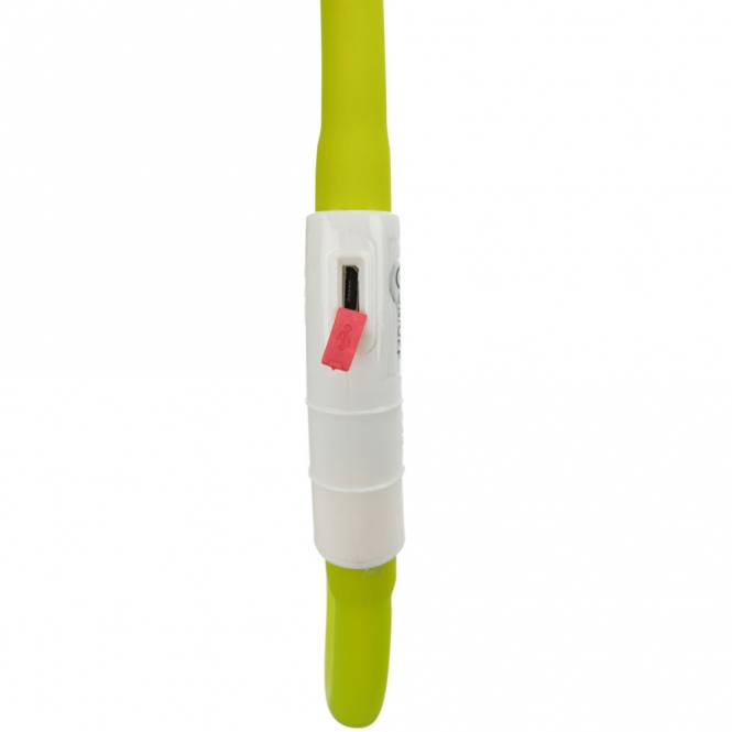Trixie Flash Leuchtring USB aus Silikon