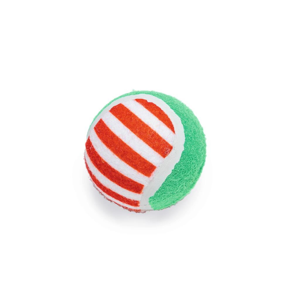 Beeztees Xmas Tennisbälle 6,3cm - 3 Stück