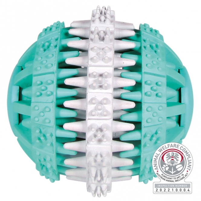 Trixie Denta Fun Ball zweifarbig
