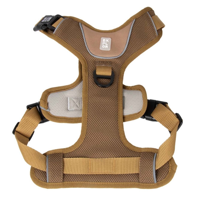 Duvoplus EXPLOR Ultimate Fit No-Pull-Geschirr - honey gold