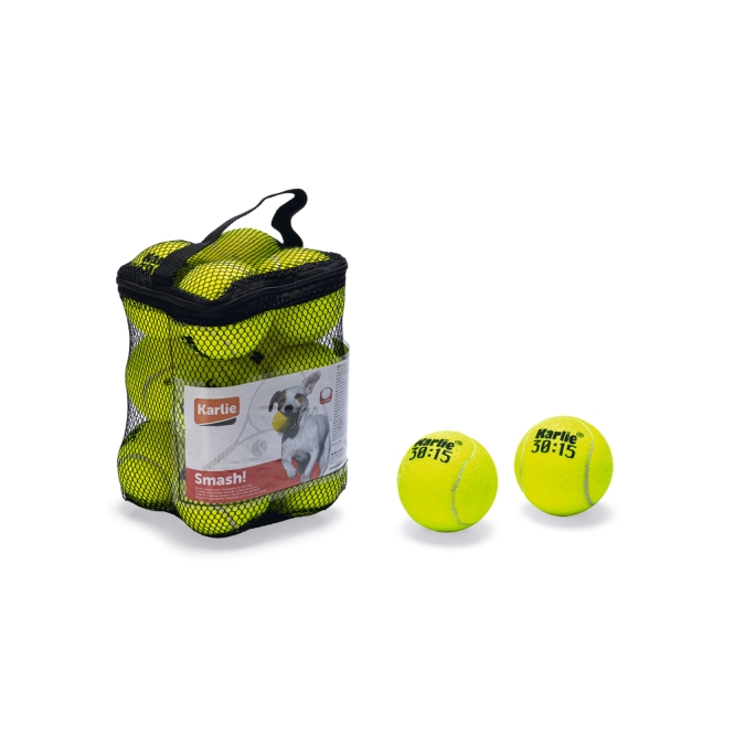 Karlie Tennisball - 12er Set, 6 cm