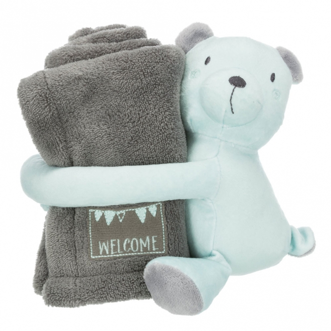 Trixie Junior Kuschel-Set - grau