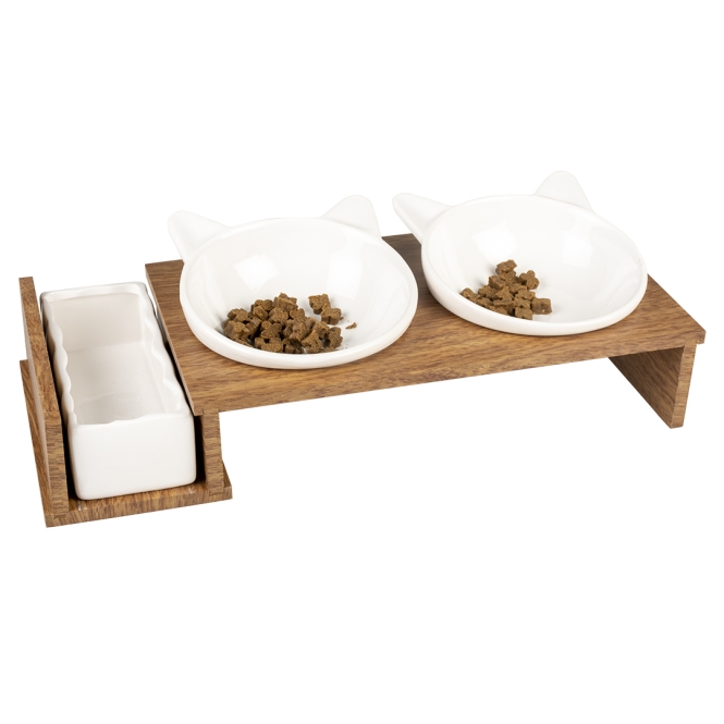 Duvoplus Dinner Set Stone UP Kitty Face