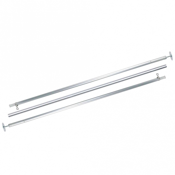 Trixie Netz-Spannstange, Aluminium, 1,28-3,25m