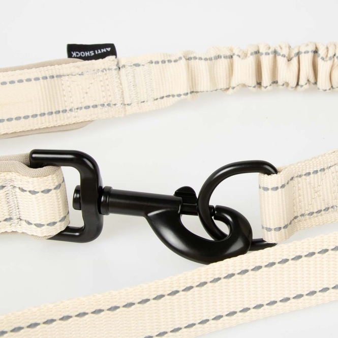 Duvoplus EXPLOR Ultimate Fit 2in1 Leine Fashion - antique white - 180cm