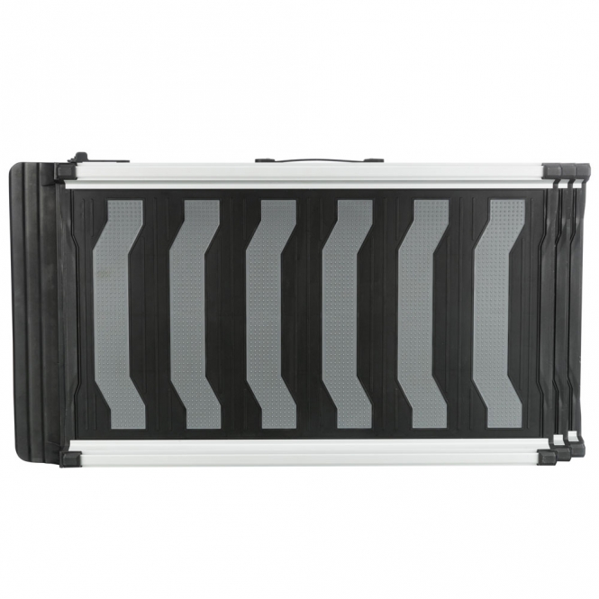 Trixie 3-fach Teleskop-Rampe, Aluminium/TPR