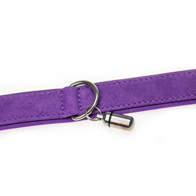 Karlie Halsband Buffalo aus Kalbsleder - Lila