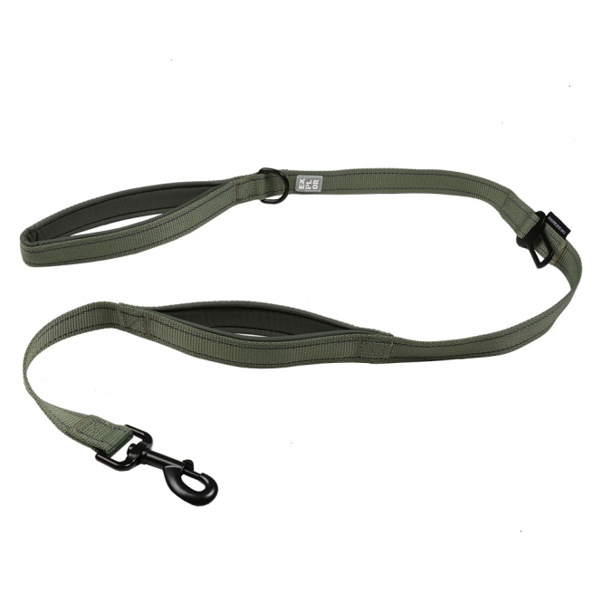 Duvoplus EXPLOR Ultimate Fit On-The-Road-Leine Classic - Undercover Green - 130cm