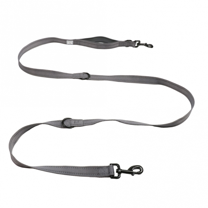 Duvoplus Trainingsleine EXPLOR Ultimate Fit Safety - Silver Reflective - 220cm