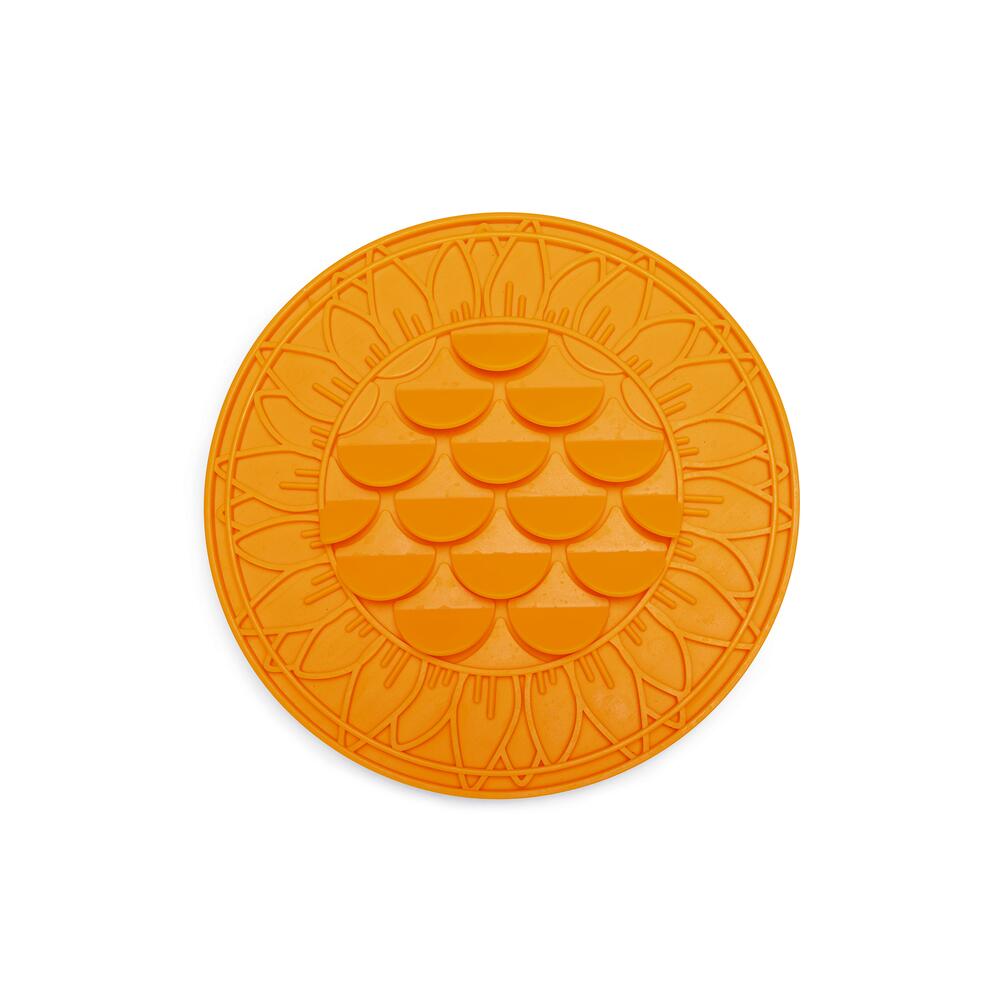 Beeztees Leckmatte Sonnenblume - orange