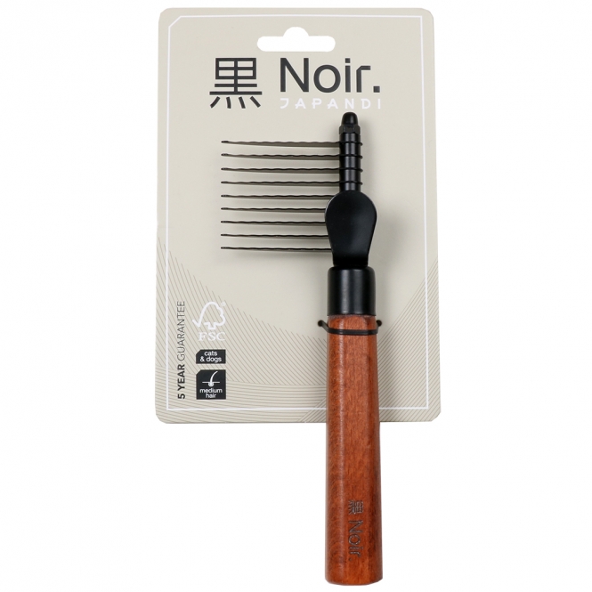 EBI Noir Japandi Entfilzungskamm