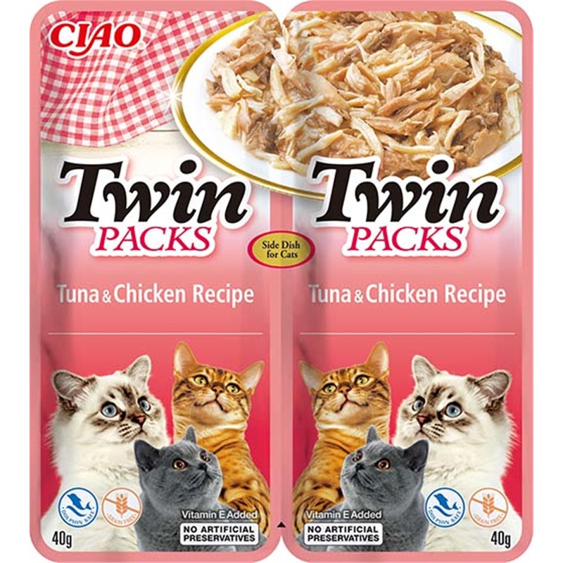 Inaba Ciao TwinPack Tuna & Chicken 2x40g