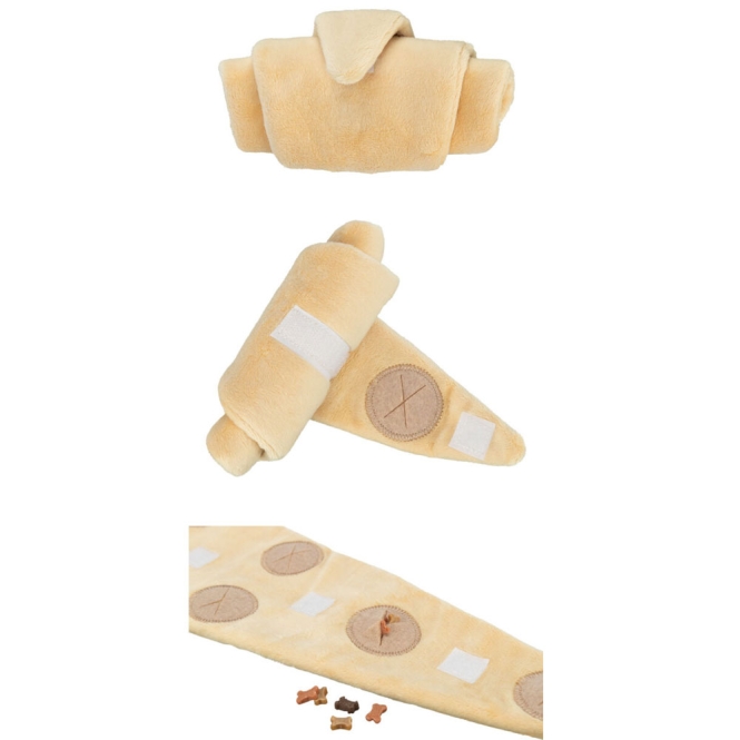 Trixie Snack-Croissant aus Plüsch - 40 cm