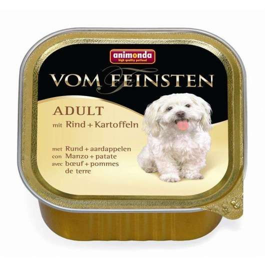 22 x Animonda vom Feinsten Adult Rind & Kartoffeln 150g