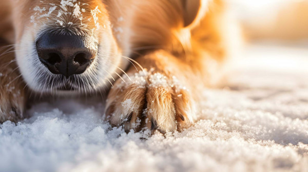 Hund_im_Schnee